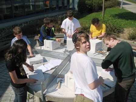 kunstprojektwoche 2009 skulpturen 2